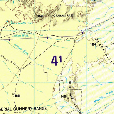 Salton Sea, 1989, 3rd edition of JOG Air NI-11-9 at 250000 scale Preview 2