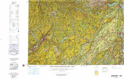 Scranton, 1980, 2nd edition of JOG Air NK-18-8 at 250000 scale Preview 1