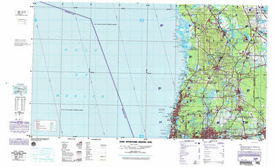 Tarpon Springs, 1990, 5th edition of JOG Air NH-17-10 at 250000 scale Preview 1