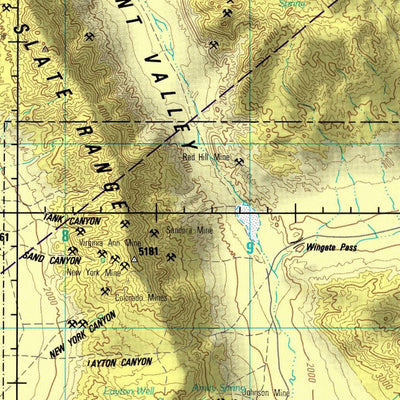 Trona, 1993, 8th edition of JOG Air NI-11-2 at 250000 scale Preview 3