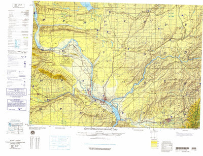 Walla Walla, 1980, 2nd edition of JOG Air NL-11-4 at 250000 scale Preview 1