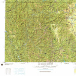 Weed, 1984, 1st edition of JOG Air NK-10-8 at 250000 scale Preview 1