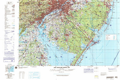 Wilmington, 1989, 2nd edition of JOG Air NJ-18-2 at 250000 scale Preview 1