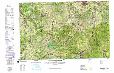 Winchester, 1990, 5th edition of JOG Air NJ-16-9 at 250000 scale Preview 1