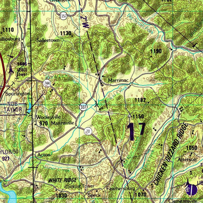 Winchester, 1990, 5th edition of JOG Air NJ-16-9 at 250000 scale Preview 2