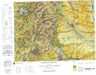 Yakima, 1975, 1st edition of JOG Air NL-10-6 at 250000 scale Preview 1