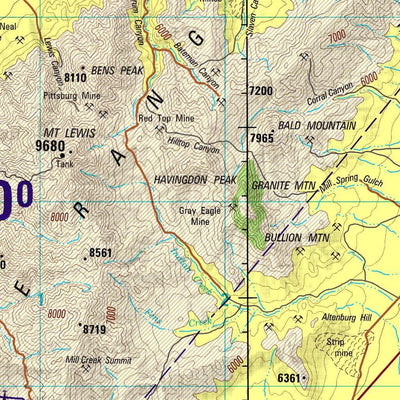 Winnemucca, 2000, 2nd edition of JOG Air NK-11-11 at 250000 scale Preview 3