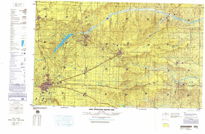 Amarillo, 1989, 2nd edition of JOG Air NI-14-1 at 250000 scale Preview 1