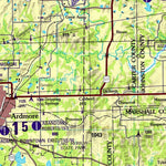 Ardmore, 1989, 3rd edition of JOG Air NI-14-6 at 250000 scale Preview 3