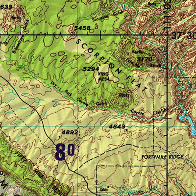 Escalante, 1987, 3rd edition of JOG Air NJ-12-8 at 250000 scale Preview 2
