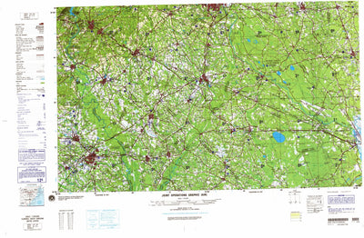 Florence, 1991, 8th edition of JOG Air NI-17-6 at 250000 scale Preview 1