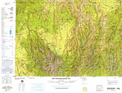 Grangeville, 1983, 1st edition of JOG Air NL-11-8 at 250000 scale Preview 1