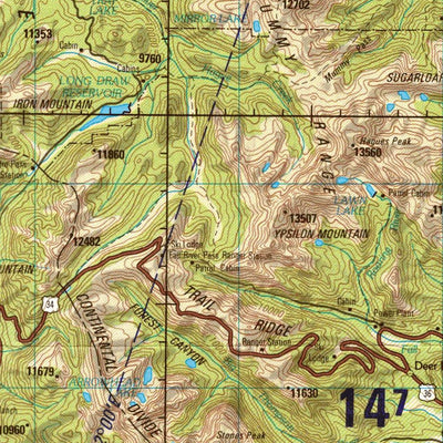 Greeley, 1989, 1st edition of JOG Air NK-13-11 at 250000 scale Preview 3