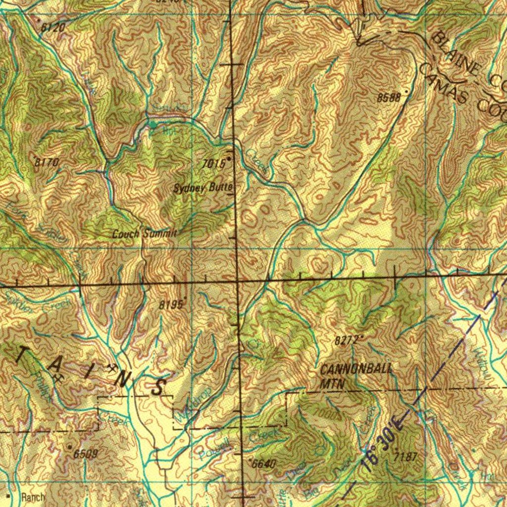 Hailey, 1986, 1st edition of JOG Air NK-11-3 at 250000 scale Map by ...
