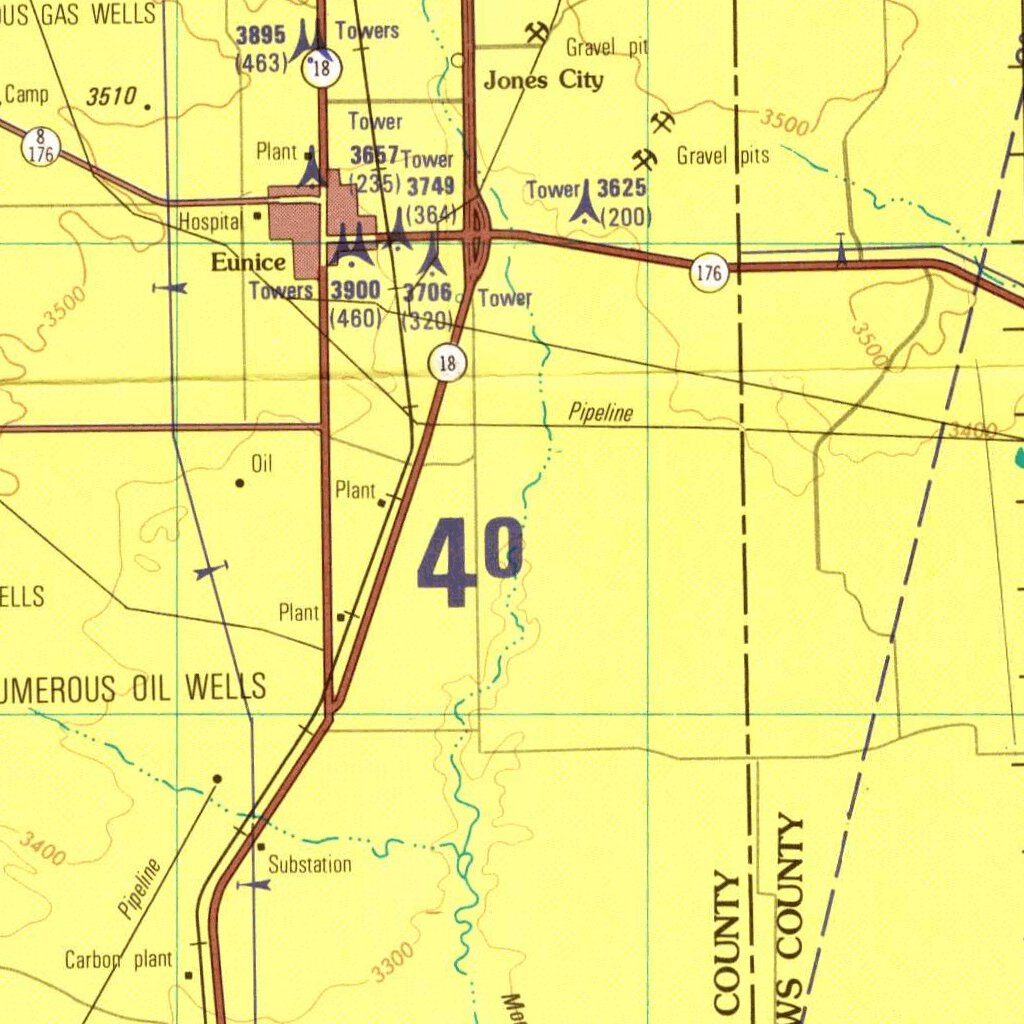 Hobbs, 1987, 4th edition of JOG Air NI-13-12 at 250000 scale Map