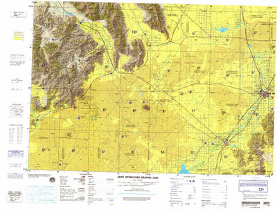 Idaho Falls, 1989, 2nd edition of JOG Air NK-12-1 at 250000 scale Preview 1