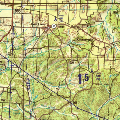 Jefferson City, 1992, 2nd edition of JOG Air NJ-15-5 at 250000 scale Preview 2