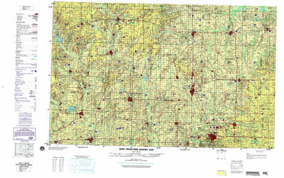 Joplin, 1992, 2nd edition of JOG Air NJ-15-7 at 250000 scale Preview 1