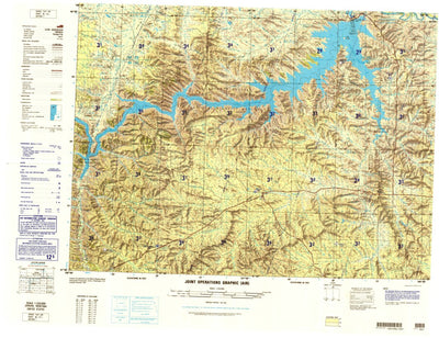 Jordan, 1982, 1st edition of JOG Air NL-13-1 at 250000 scale Preview 1