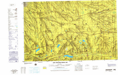 Lamar, 1984, 1st edition of JOG Air NJ-13-6 at 250000 scale Preview 1