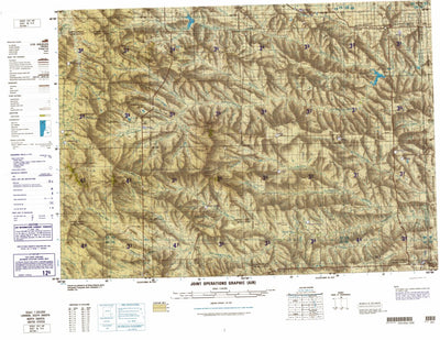 Lemmon, 1983, 1st edition of JOG Air NL-13-9 at 250000 scale Preview 1