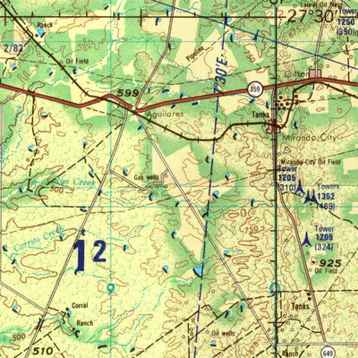 Laredo, 1987, 4th edition of JOG Air NG-14-2 at 250000 scale Preview 2
