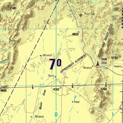 Las Cruces, 1989, 4th edition of JOG Air NI-13-10 at 250000 scale Preview 2