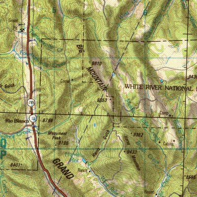 Leadville, 1983, 1st edition of JOG Air NJ-13-1 at 250000 scale Preview 3