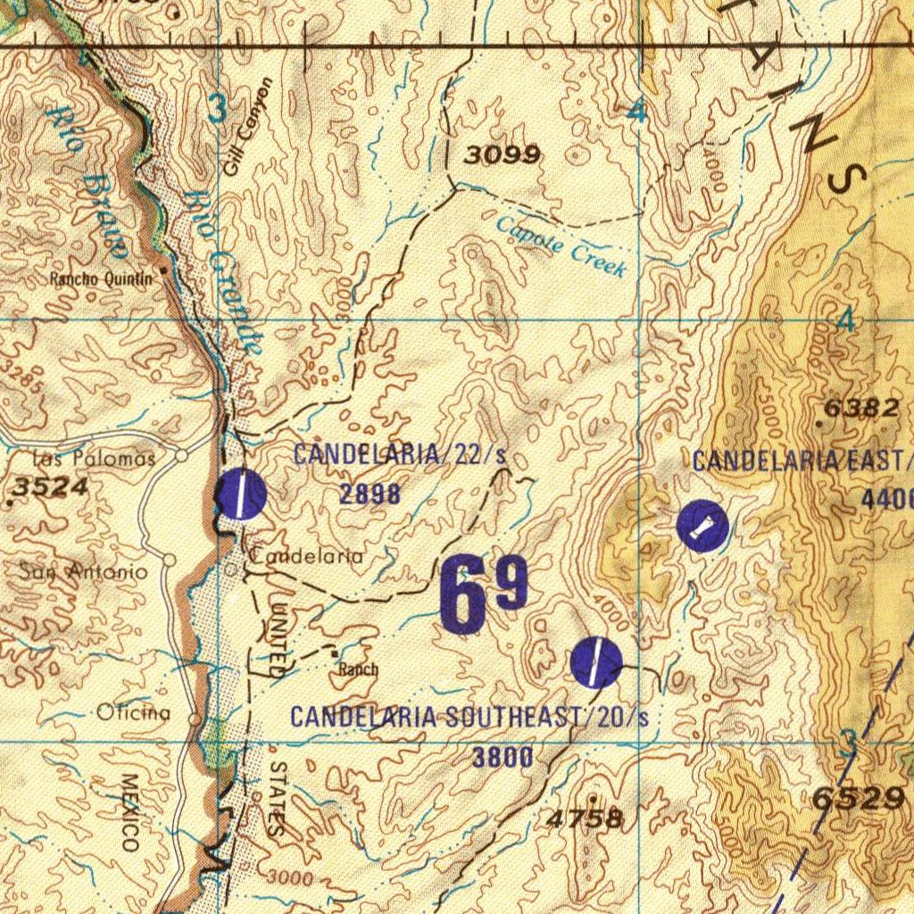Marfa, 1979, 2nd edition of JOG Air NH-13-5 at 250000 scale Map by ...