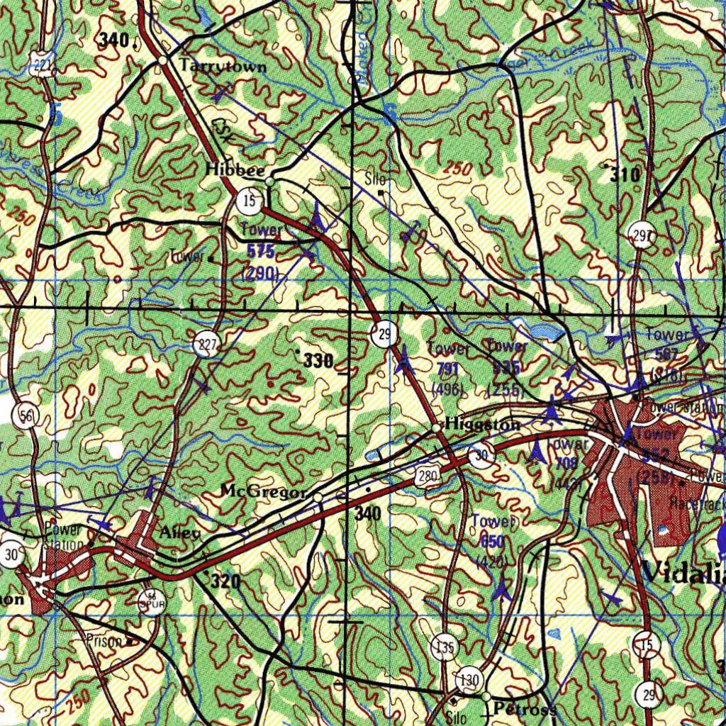 Macon, 1991, 4th edition of JOG Air NI-17-10 at 250000 scale Map by ...