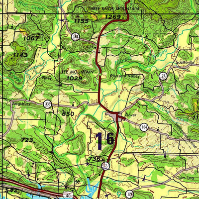 Russellville, 1987, 4th edition of JOG Air NI-15-2 at 250000 scale Preview 2
