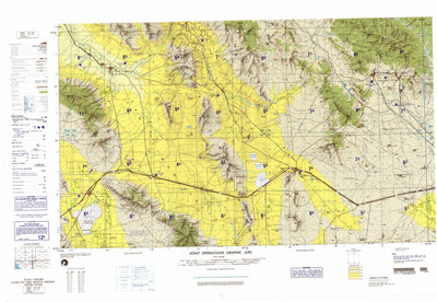 Silver City, 1989, 2nd edition of JOG Air NI-12-12 at 250000 scale Preview 1