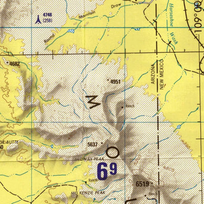 Silver City, 1989, 2nd edition of JOG Air NI-12-12 at 250000 scale Preview 2