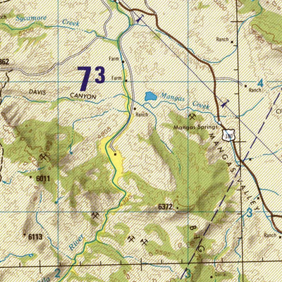 Silver City, 1989, 2nd edition of JOG Air NI-12-12 at 250000 scale Preview 3