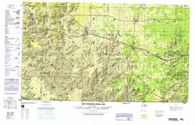 Sonora, 1990, 5th edition of JOG Air NH-14-4 at 250000 scale Preview 1