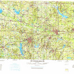 Tyler, 1992, 4th edition of JOG Air NI-15-10 at 250000 scale Preview 1
