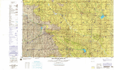 Woodward, 1992, 2nd edition of JOG Air NJ-14-11 at 250000 scale Preview 1