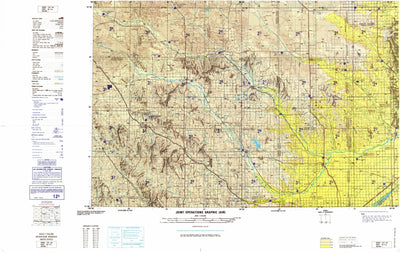 Broken Bow, 1988, 1st edition of JOG Air NK-14-8 at 250000 scale Preview 1