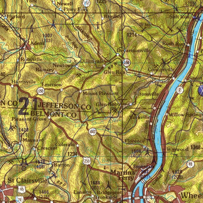 Canton, 1988, 4th edition of JOG Air NK-17-11 at 250000 scale Preview 3