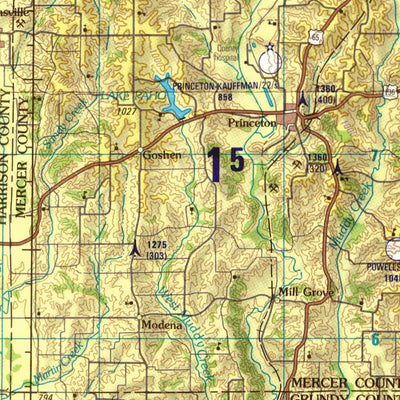 Centerville, 1981, 1st edition of JOG Air NK-15-11 at 250000 scale Preview 3