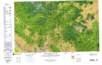 Clifton, 1993, 4th edition of JOG Air NI-12-9 at 250000 scale Preview 1