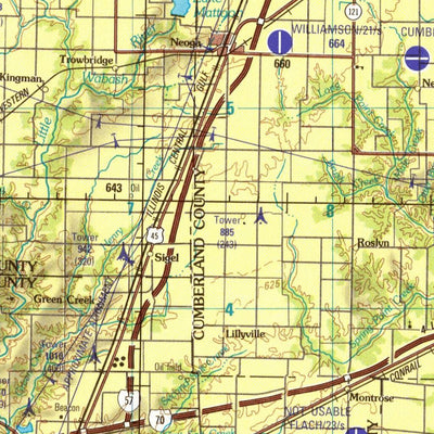 Decatur, 1992, 2nd edition of JOG Air NJ-16-1 at 250000 scale Preview 3