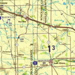 Fort Wayne, 1988, 1st edition of JOG Air NK-16-9 at 250000 scale Preview 3