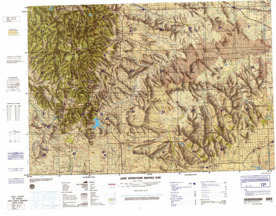 Hot Springs, 1991, 2nd edition of JOG Air NK-13-3 at 250000 scale Preview 1