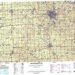 Lincoln, 2000, 1st edition of JOG Air NK-14-12 at 250000 scale Preview 1