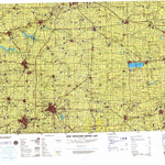 Muncie, 1988, 2nd edition of JOG Air NK-16-12 at 250000 scale Preview 1