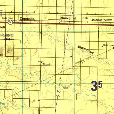 Scott City, 1992, 2nd edition of JOG Air NJ-14-4 at 250000 scale Preview 2