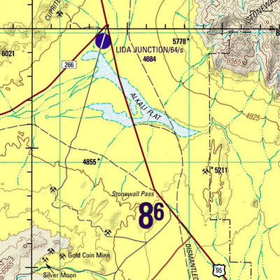 Goldfield, 1999, 3rd edition of JOG Air NJ-11-8 at 250000 scale Preview 2