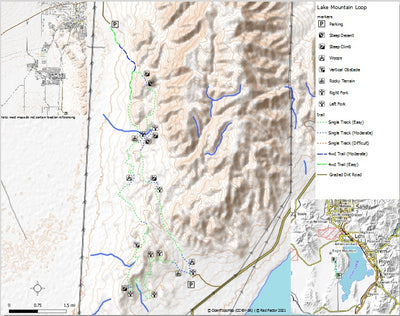 Lake Mountain Single Track Loop Preview 1