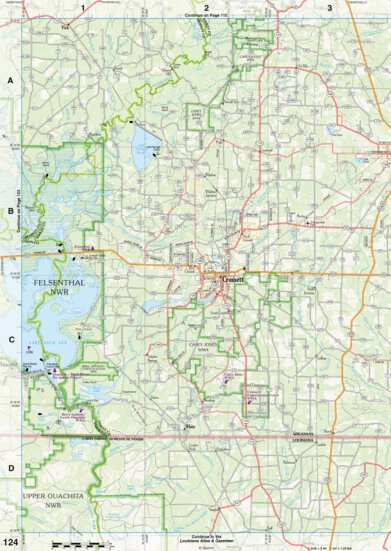 Arkansas Atlas & Gazetteer Page 124 Preview 1